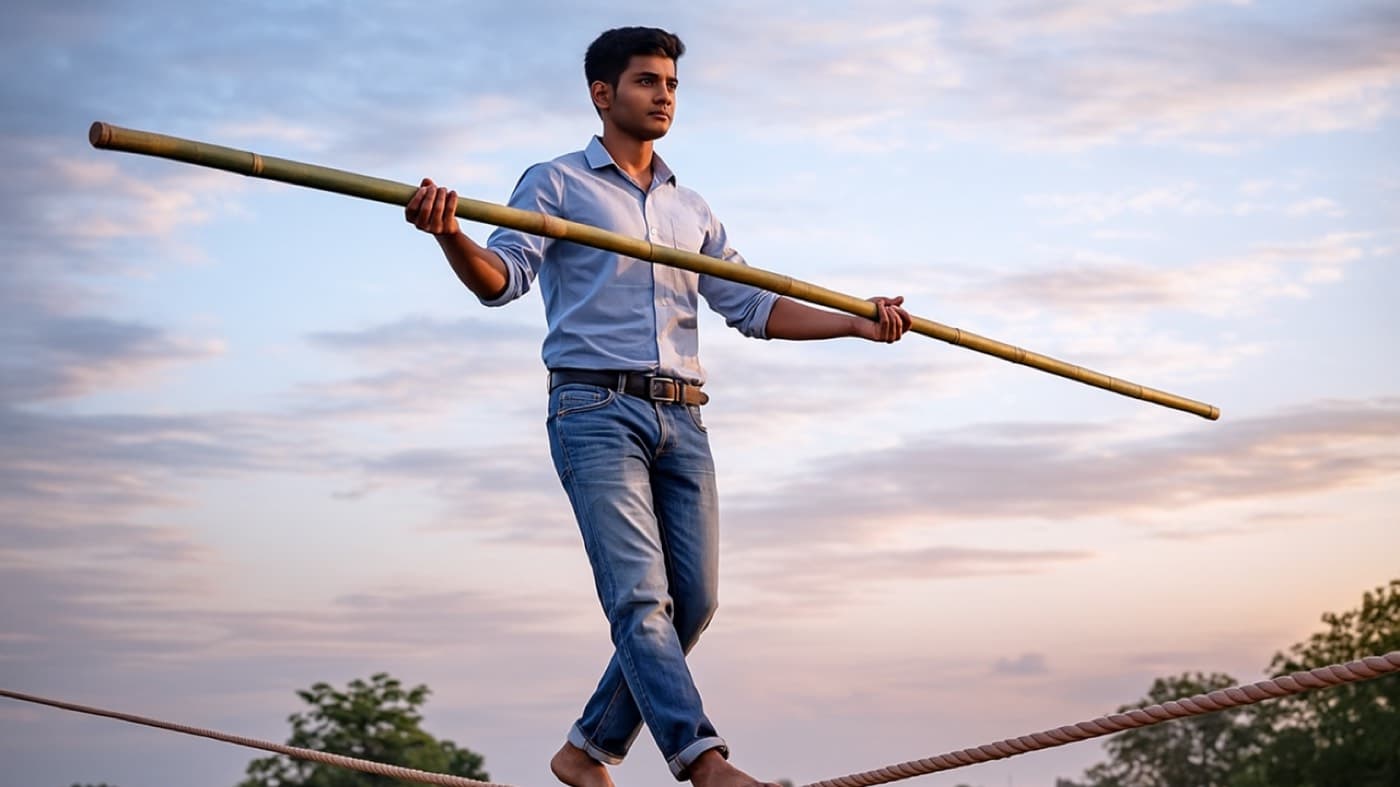 The Bamboo That Helped Me Walk the Rope