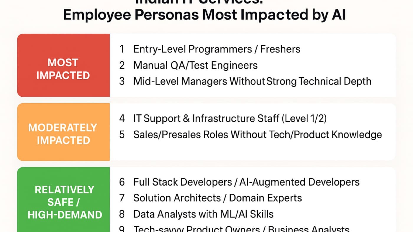 The Silent Shift in Indian IT: Who’s at Risk in the Age of AI?